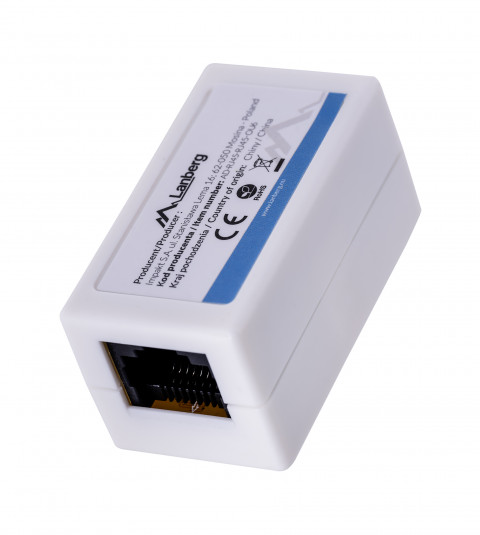 LANBERG ZŁĄCZKA SIECIOWA 2X RJ45 KAT.6 UTP - Galeria zdjęcie 1