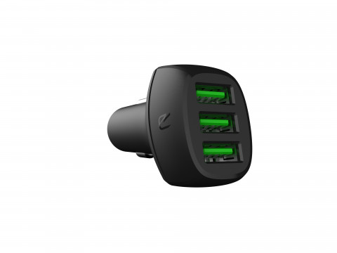 GREEN CELL ŁADOWARKA SAMOCHODOWA 54W 3XUSB QC 3.0 - Galeria zdjęcie 2