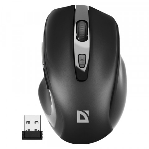DEFENDER MYSZ PRIME MB-053 RF SILENT CZARNA OPTICAL - Galeria zdjęcie 5