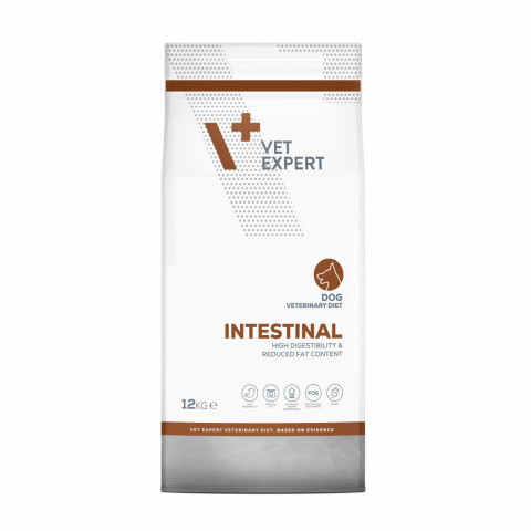 VET EXPERT Veterinary Diet Intestinal Dog - sucha karma dla psa - 12kg - Galeria zdjęcie 2
