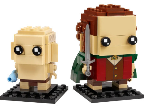 LEGO 40630 BrickHeadz Frodo i Gollum - Galeria zdjęcie 3