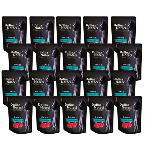 DOLINA NOTECI Premium Danie z tuńczyka - mokra karma dla kota - 20x85g - Galeria zdjęcie 1