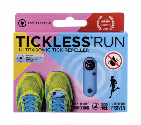 Odstraszacz kleszczy dla ludzi Tickless Run Blue - Galeria zdjęcie 2