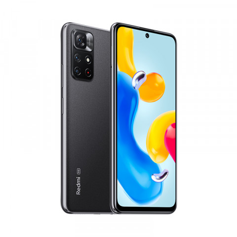 Smartfon Xiaomi Redmi Note 11S 5G 4/128GB Czarny - Galeria zdjęcie 2