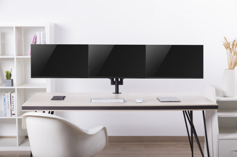 GEMBIRD BIURKOWE REGULOWANE RAMIĘ NA 3 MONITORY 17 - Galeria zdjęcie 20
