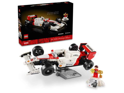 LEGO Icons 10330 McLaren MP4/4 i Ayrton Senna - Galeria zdjęcie 1
