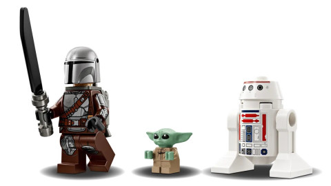 LEGO STAR WARS 75410 Myśliwiec N-1 Mando i Grogu - Galeria zdjęcie 7