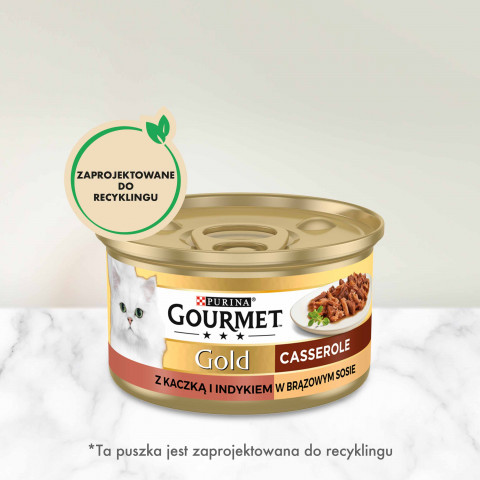 Gourmet Gold MIX SMAKÓW MIĘSNYCH - mokra karma dla kota - 24x85 g - Galeria zdjęcie 25