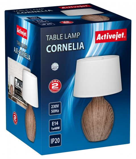 Lampka stołowa Activejet AJE-CORNELIA E14 - Galeria zdjęcie 3