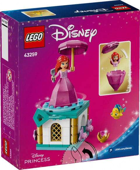 LEGO DISNEY PRINCESS 43259 Wirująca Arielka - Galeria zdjęcie 2