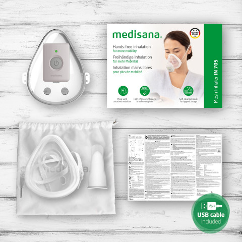 Inhalator Medisana IN 705 hands-free (w masce) - Galeria zdjęcie 5