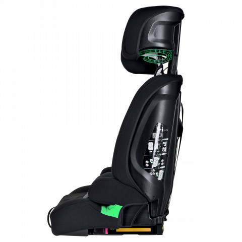 Kinderkraft fotel SAFETY FIX 2 i-Size 9-36kg Czarny 5VAT - Galeria zdjęcie 5