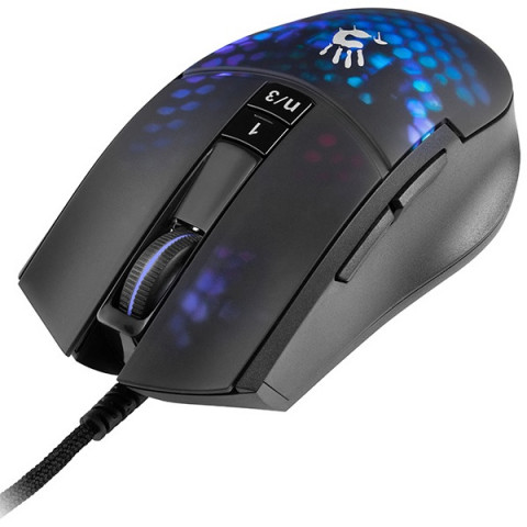 A4TECH MYSZ L65 MAX RGB HONEYCOMB A4TMYS47113 - Galeria zdjęcie 1