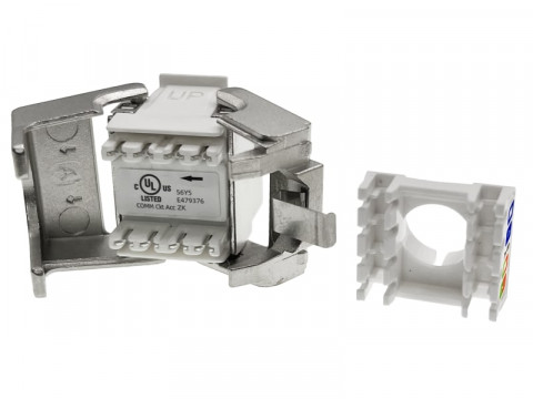 ALANTEC MODUŁ KEYSTONE RJ45 STP KAT.6 BEZNARZ. - Galeria zdjęcie 2