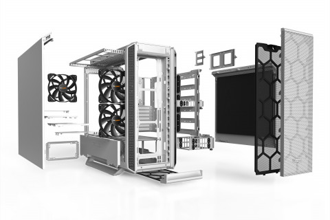 OBUDOWA BE QUIET! SILENT BASE 802 WHITE - Galeria zdjęcie 6