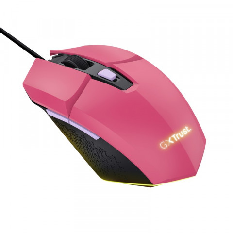 Mysz gamingowa TRUST FELOX GAMING GXT109P Różowa (25068) - Galeria zdjęcie 1
