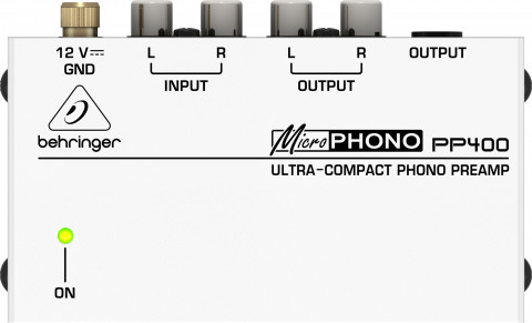 Behringer PP400 - Przedwzmacniacz gramofonowy - Galeria zdjęcie 6