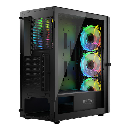 LOGIC OBUDOWA ARAMIS ARGB MIDI USB 3.0 BLACK - Galeria zdjęcie 16