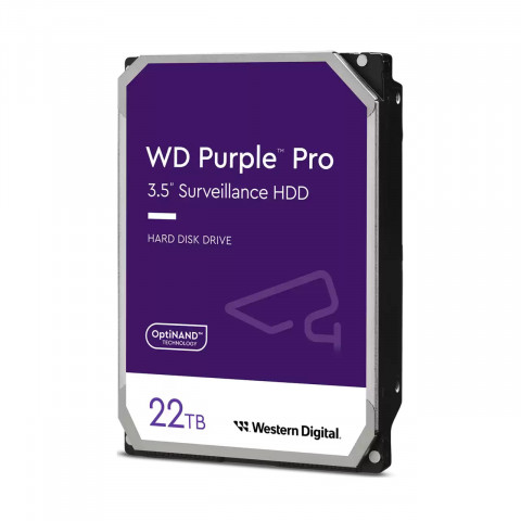 Dysk HDD WD Purple Pro WD221PURP (22 TB ; 3.5"; 512 MB; 7200 obr/min) - Galeria zdjęcie 1