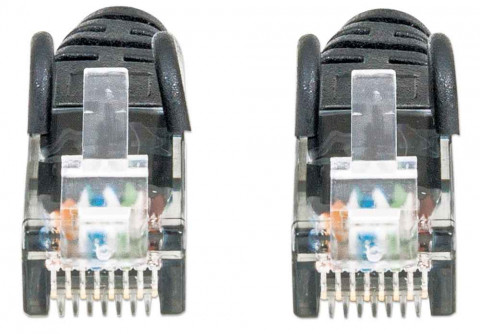 INTELLINET PATCH CORD CAT6 UTP 3,0M CZARNY 100% MI - Galeria zdjęcie 4