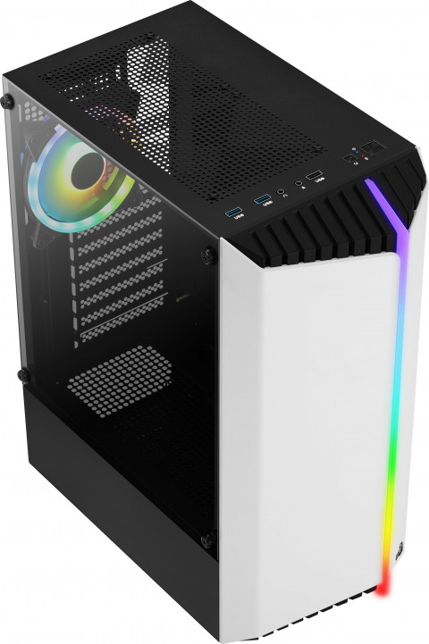 OBUDOWA AEROCOOL PGS BIONIC-G-WT-v2 RGB - Galeria zdjęcie 5