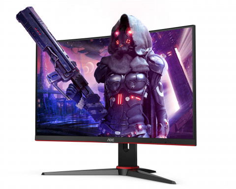 MONITOR AOC LED 24" C24G2AE - Galeria zdjęcie 7