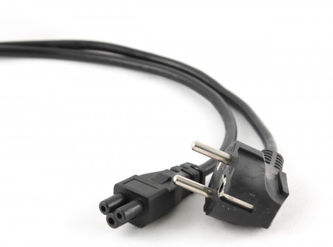 Kabel zasilający 1.8m (koniczynka) - do notebooków pc-186-ml12 - Galeria zdjęcie 1