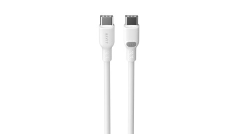 Kabel Havit Typ C-Typ C CB6280 (biały; 100cm) - Galeria zdjęcie 3