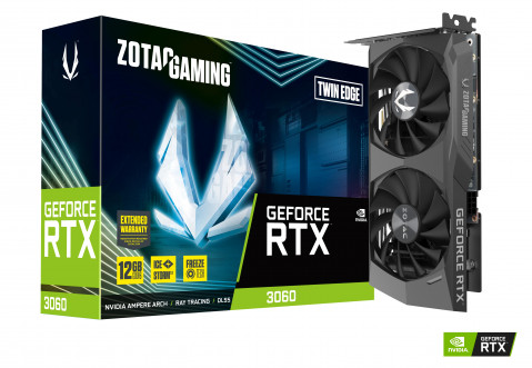 Karta graficzna ZOTAC GAMING GeForce RTX 3060 Twin Edge 12GB (ZT-A30600E-10M) - Galeria zdjęcie 8