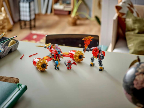LEGO NINJAGO 71830 Burzowy jeździec-mech Kaia - Galeria zdjęcie 10