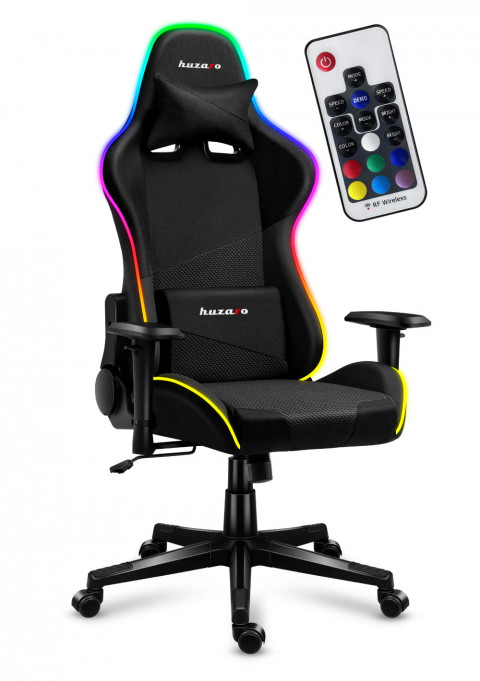 Fotel gamingowy Huzaro Force 6.2 Mesh RGB - Galeria zdjęcie 1