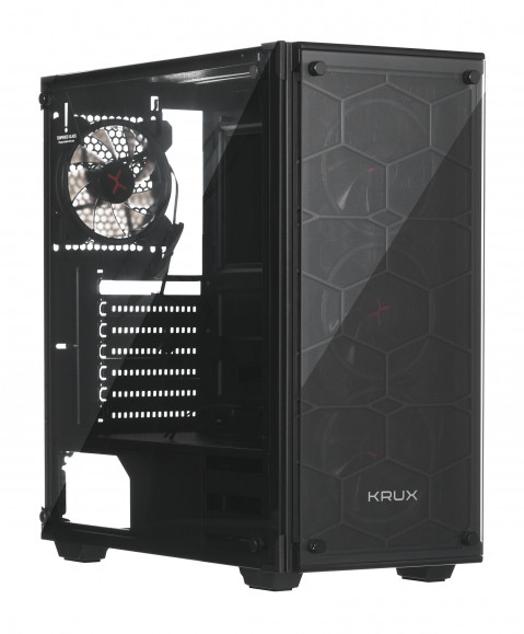 Obudowa KRUX Leda Black (KRX0007) - Galeria zdjęcie 13