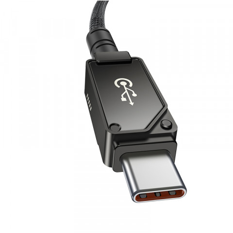 Kabel Baseus Unbreakable USB C-IP 20W 2m (czarny) - Galeria zdjęcie 3