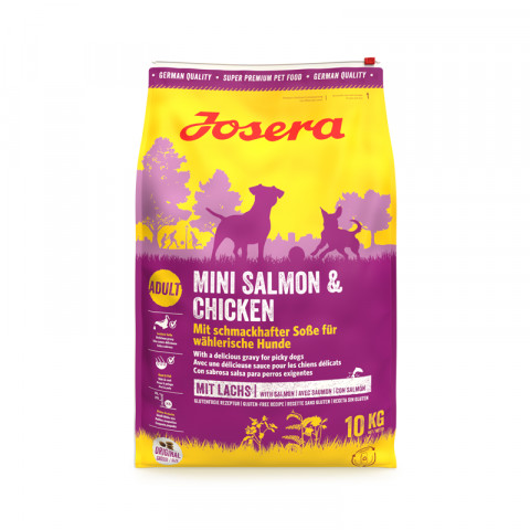 JOSERA Mini Salmon & Chicken - sucha karma dla psa - 10kg - Galeria zdjęcie 2