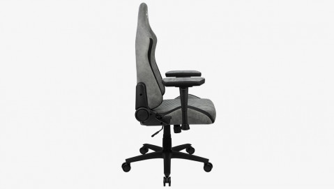 Fotel AEROCOOL CROWN AeroSuede Stone Grey - Galeria zdjęcie 5