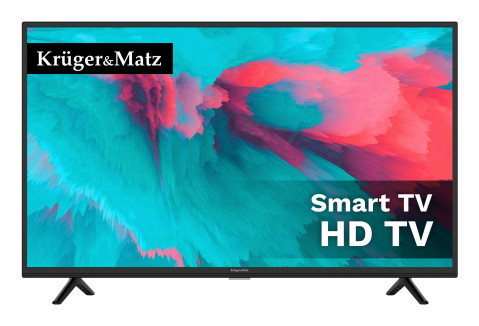 KRUGER & MATZ TELEWIZOR LED 32" HD SMART DVB-T2/S2 - Galeria zdjęcie 2