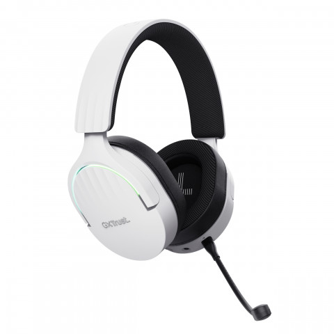 Słuchawki gamingowe Trust GXT 491W FAYZO WIRELESS White (25304) - Galeria zdjęcie 3
