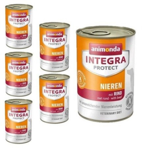 ANIMONDA Integra Protect Nieren wołowina - mokra karma dla psa - 6x400g - Galeria zdjęcie 1