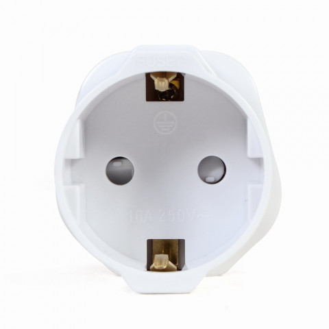 GEMBIRD ADAPTER AC - UK DO EU SCHUKO 13A - Galeria zdjęcie 2
