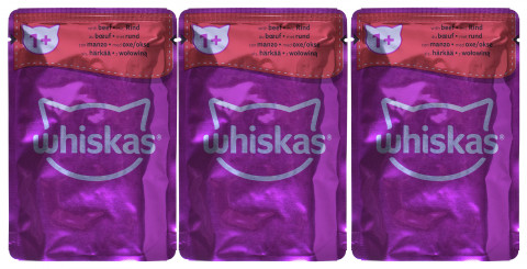 WHISKAS Klasyczne Posiłki w sosie - mokra karma dla kota - saszetka - 12x85 g - Galeria zdjęcie 13