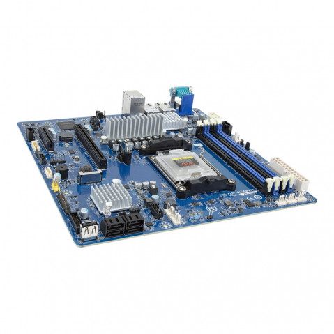 Płyta główna Gigabyte MC13-LE1 1x AM5 AMD Epyc 4004/Ryzen 7000 B650E (4xDIMM, 4x SATA, 1xM.2, 2x10Gbe, IPMI, mATX) - Galeria zdjęcie 5