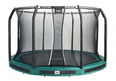 Trampolina Premium Ground Combo 366cm zielona - Galeria zdjęcie 1