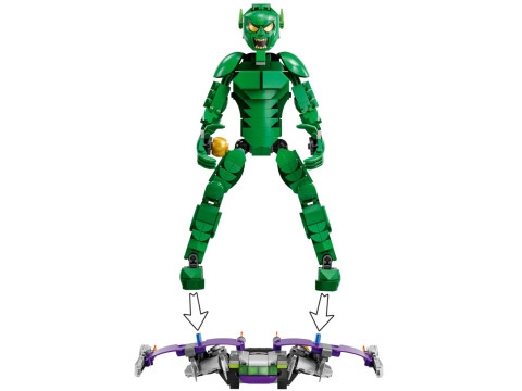 Lego Super Heroes 76284 Figurka Zielonego Goblina - Galeria zdjęcie 5