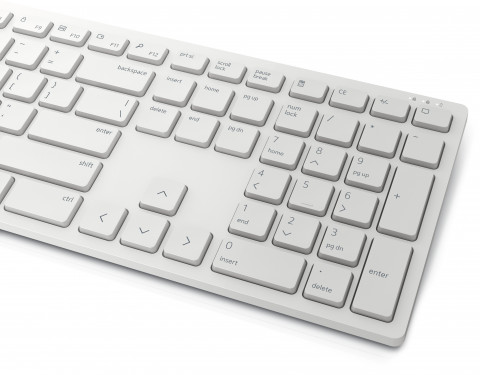 Dell Zestaw bezprzewodowy klawiatura + mysz KM5221W biały - Galeria zdjęcie 5