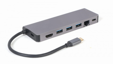 GEMBIRD MULTI ADAPTER USB TYP-C 5W1 15CM - Galeria zdjęcie 2