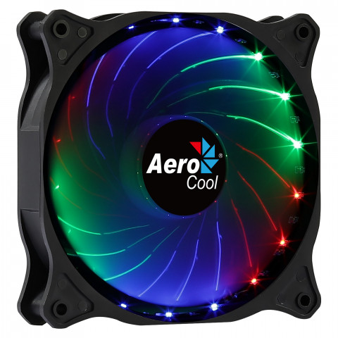 WENTYLATOR AEROCOOL PGS COSMO 12 FRGB (120mm) - Galeria zdjęcie 2