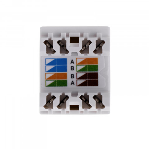 Gniazdo kesytone RJ45 UTP kat.5e Q-lantec - Galeria zdjęcie 8