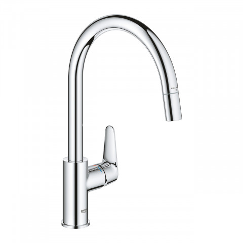 Bateria GROHE Baucurve Ohm Sink 30547000 chrom - Galeria zdjęcie 4