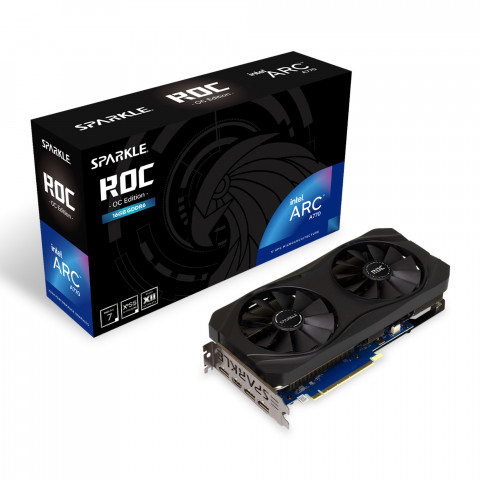 Karta graf. SPARKLE Intel ARC A770 ROC 16GB Black - Galeria zdjęcie 6