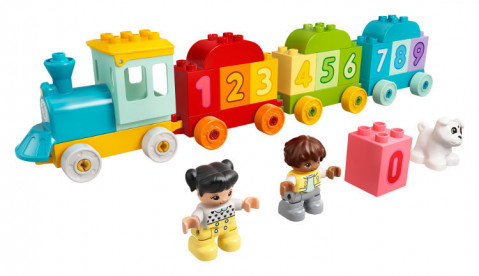 LEGO DUPLO 10954 Pociąg z cyferkami nauka liczenia - Galeria zdjęcie 3